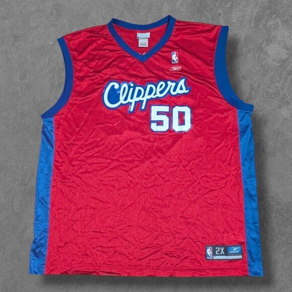 Vintage Reebok Clippers Maggette Swingman Basketball Jersey 2XL - Picture 1 of 6